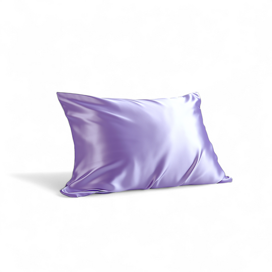 Queen Organic Silk Pillowcase - Lilac