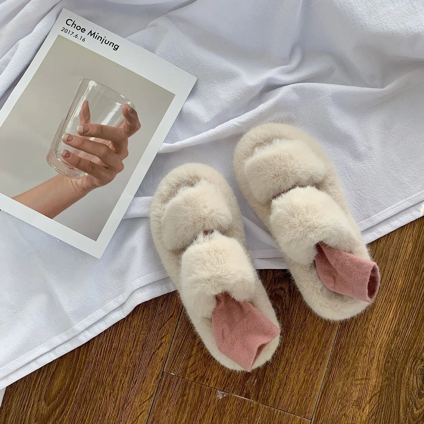 Women's Fuzzy Slippers